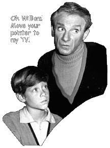 Dr. Zachary Smith and Will Robinson - Oh Will, move your pointer to my TV!